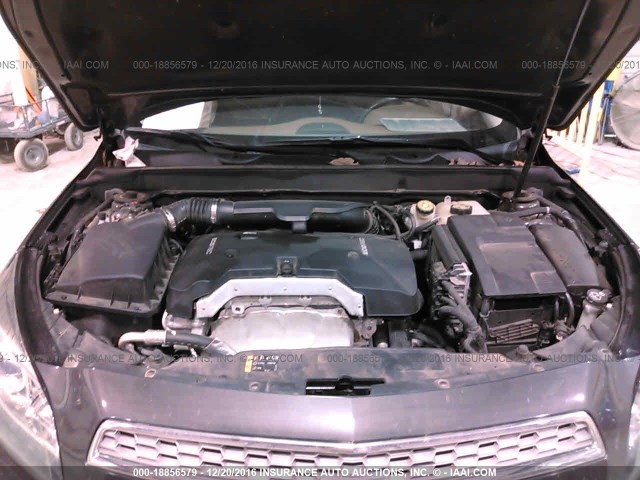 1G11H5SA7DF268734 - 2013 CHEVROLET MALIBU LTZ 灰色 照片 10
