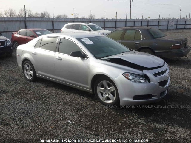 1G1ZB5E15BF200171 - 2011 CHEVROLET MALIBU LS ვერცხლისფერი ფოტო 1