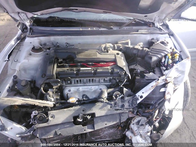 KMHDN46D26U357553 - 2006 HYUNDAI ELANTRA GLS/GT/LIMITED SILVER photo 10