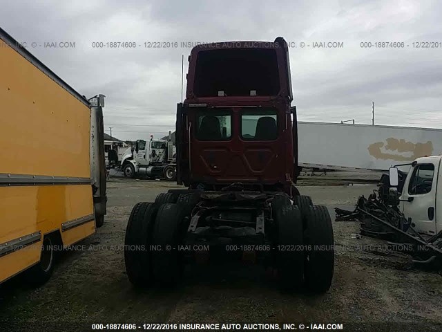 1FUJGEDR2BLBB4127 - 2011 FREIGHTLINER CASCADIA 125  BURGUNDY photo 8