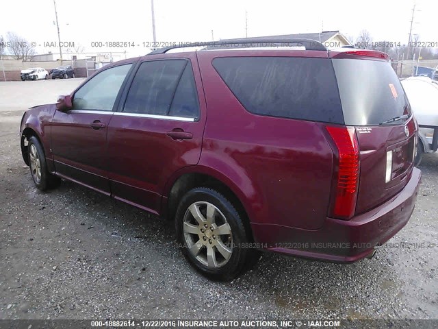 1GYEE637X60213057 - 2006 CADILLAC SRX MAROON photo 3