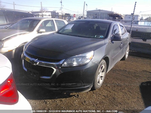 1G11B5SL2EF150949 - 2014 CHEVROLET MALIBU LS 灰色 照片 2