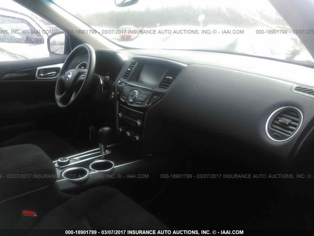 5N1AR2MM3FC665383 - 2015 NISSAN PATHFINDER S/SV/SL/PLATINUM 灰色 照片 5