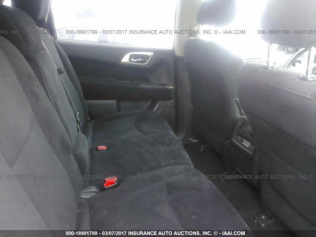 5N1AR2MM3FC665383 - 2015 NISSAN PATHFINDER S/SV/SL/PLATINUM 灰色 照片 8