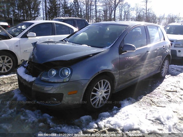 WVWGV71K97W087767 - 2007 VOLKSWAGEN NEW GTI GRAY photo 2