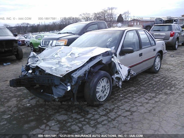 2G1WN54T3L9295854 - 1990 CHEVROLET LUMINA EURO SILVER photo 2