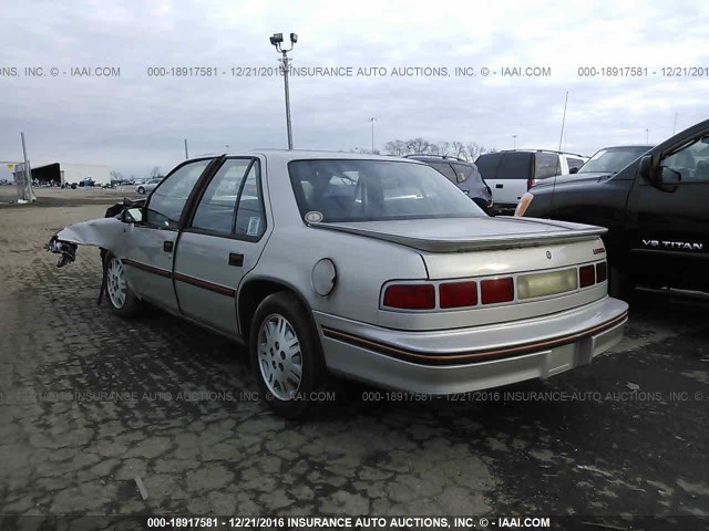 2G1WN54T3L9295854 - 1990 CHEVROLET LUMINA EURO SILVER photo 3