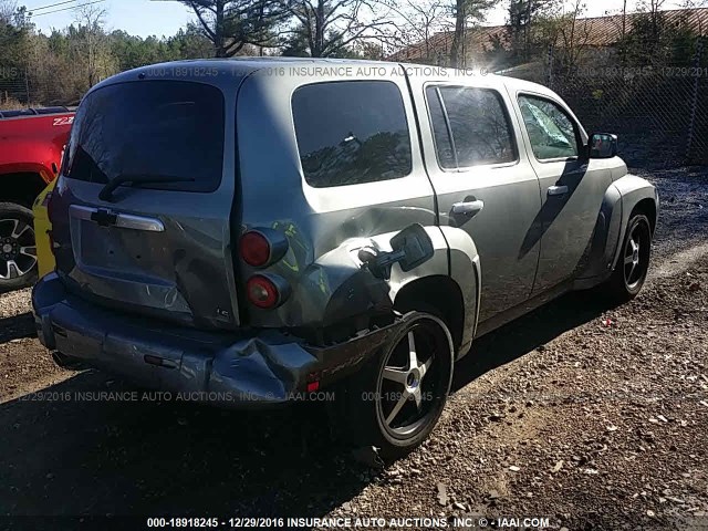 3GNDA13D47S573769 - 2007 CHEVROLET HHR LS 银色 照片 4