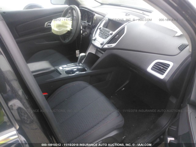 2GKFLVEK5F6266384 - 2015 GMC TERRAIN SLE BLACK photo 5