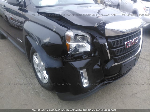 2GKFLVEK5F6266384 - 2015 GMC TERRAIN SLE BLACK photo 6