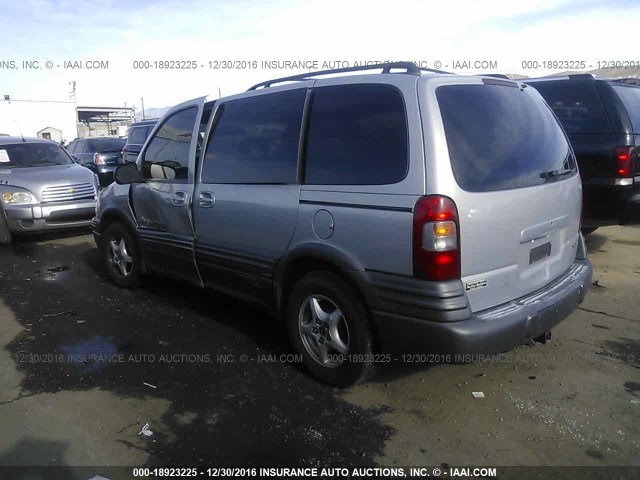 1GMDU03E81D323005 - 2001 PONTIAC MONTANA SILVER photo 3