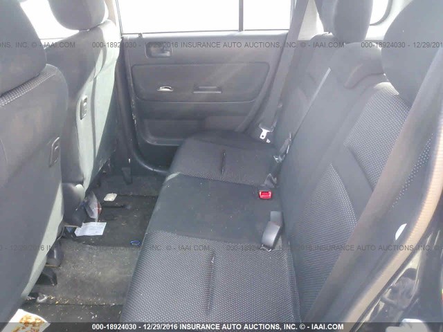 JTLKT324X50211302 - 2005 TOYOTA SCION XB BLACK photo 8