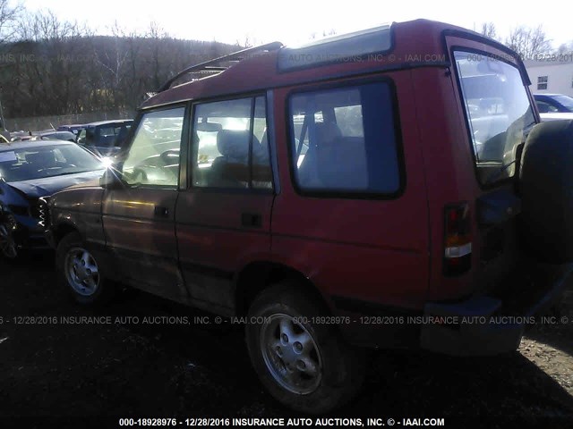 SALJY1245TA199122 - 1996 LAND ROVER DISCOVERY RED photo 3