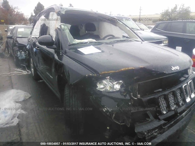 1C4NJDEB6GD663564 - 2016 JEEP COMPASS LATITUDE 黑色 照片 6