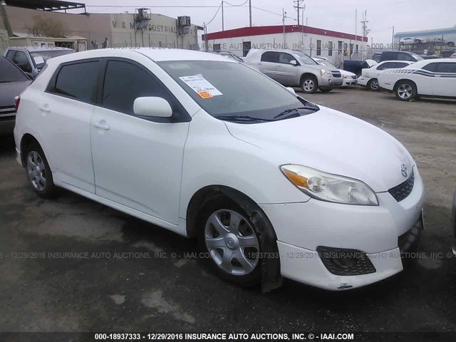 2T1KU40E79C160136 - 2009 TOYOTA COROLLA MATRIX  WHITE photo 1