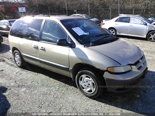 1B4GP45G8XB916167 - 1999 DODGE CARAVAN SE/SPORT GOLD photo 1