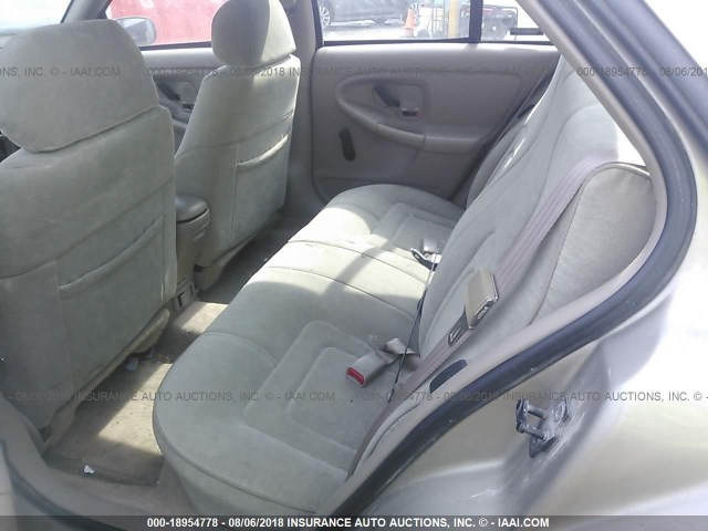 1G3NL52T6TM323502 - 1996 OLDSMOBILE ACHIEVA SL TAN photo 8