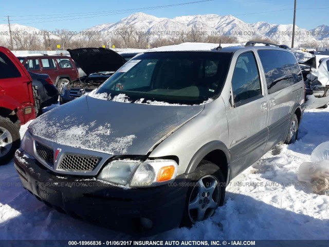 1GMDX03E84D164451 - 2004 PONTIAC MONTANA SILVER photo 2