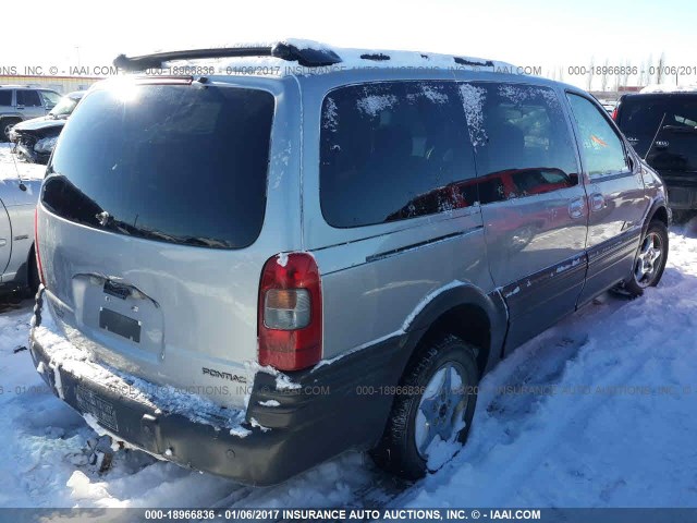 1GMDX03E84D164451 - 2004 PONTIAC MONTANA SILVER photo 4