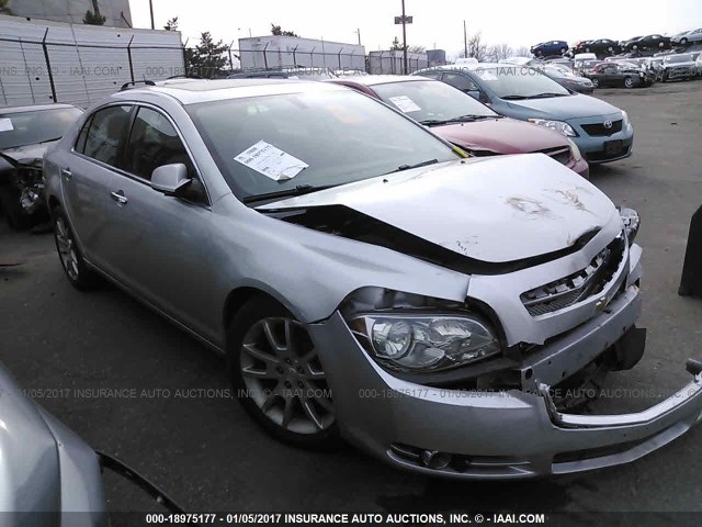 1G1ZG5E7XCF261023 - 2012 CHEVROLET MALIBU LTZ 银色 照片 1