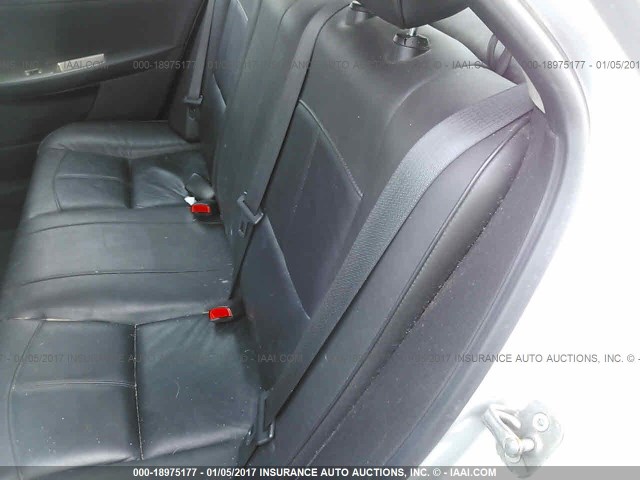 1G1ZG5E7XCF261023 - 2012 CHEVROLET MALIBU LTZ 银色 照片 8