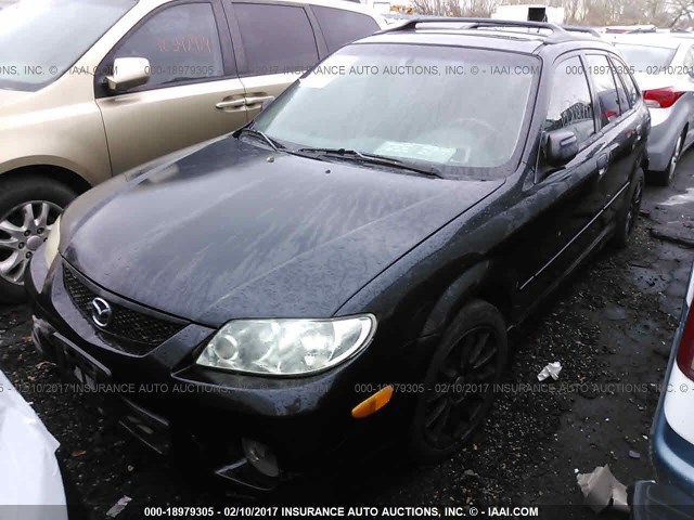 JM1BJ246821523988 - 2002 MAZDA PROTEGE PR5 黑色 照片 2
