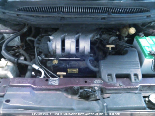 2P4GP44G6XR309282 - 1999 PLYMOUTH GRAND VOYAGER SE/EXPRESSO PURPLE photo 10