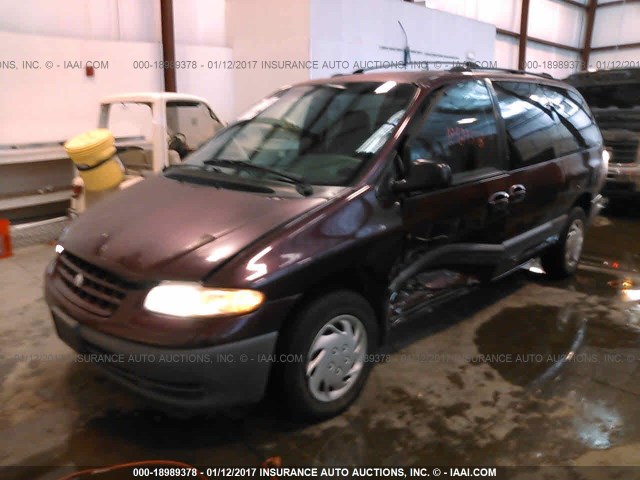2P4GP44G6XR309282 - 1999 PLYMOUTH GRAND VOYAGER SE/EXPRESSO PURPLE photo 2