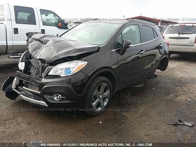 KL4CJFSBXEB613969 - 2014 BUICK ENCORE CONVENIENCE 棕色 照片 2