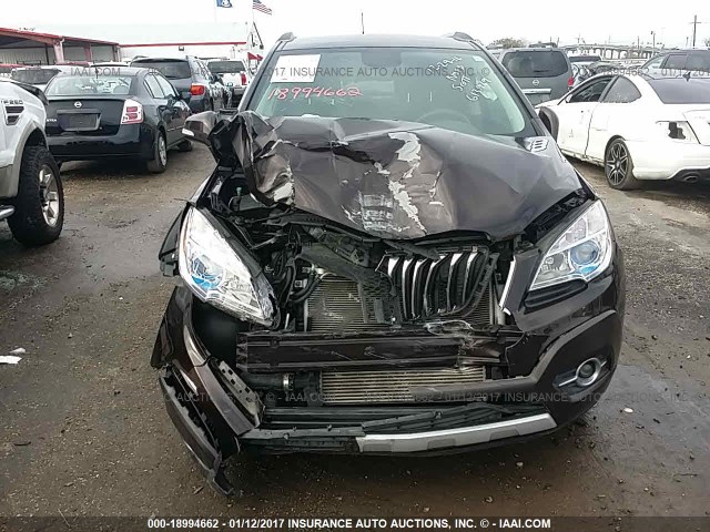 KL4CJFSBXEB613969 - 2014 BUICK ENCORE CONVENIENCE 棕色 照片 6