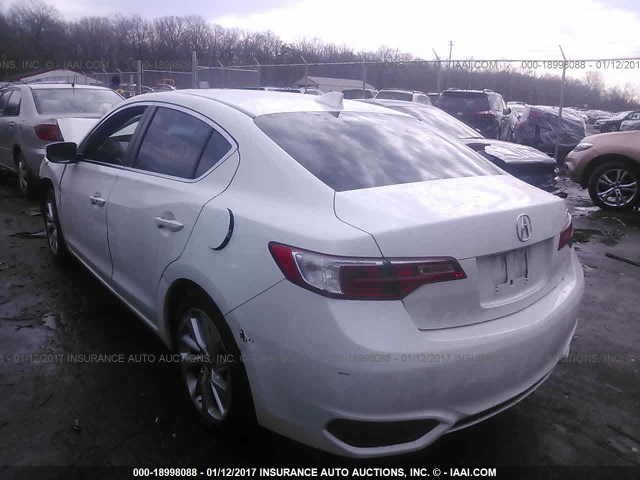 19UDE2F73GA020638 - 2016 ACURA ILX PREMIUM/TECH WHITE photo 3