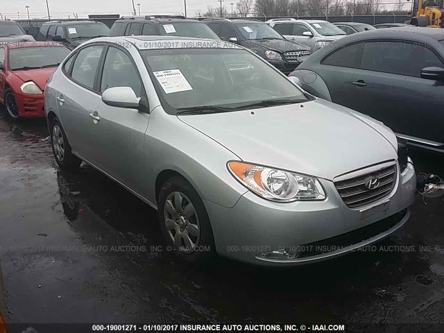 KMHDU46D69U687610 - 2009 HYUNDAI ELANTRA GLS/SE SILVER photo 1