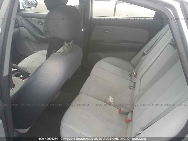 KMHDU46D69U687610 - 2009 HYUNDAI ELANTRA GLS/SE SILVER photo 8