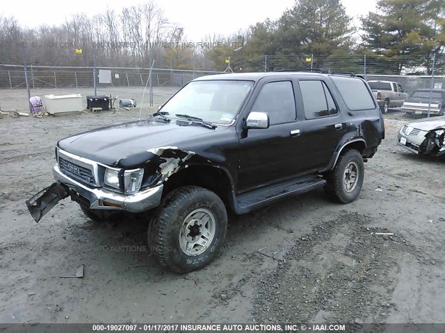 JT3VN39W0L0024680 - 1990 TOYOTA 4RUNNER VN39 SR5 BLACK photo 2