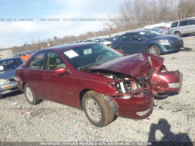 4T1BE32K66U123955 - 2006 TOYOTA CAMRY LE/XLE/SE წითელი ფოტო 1