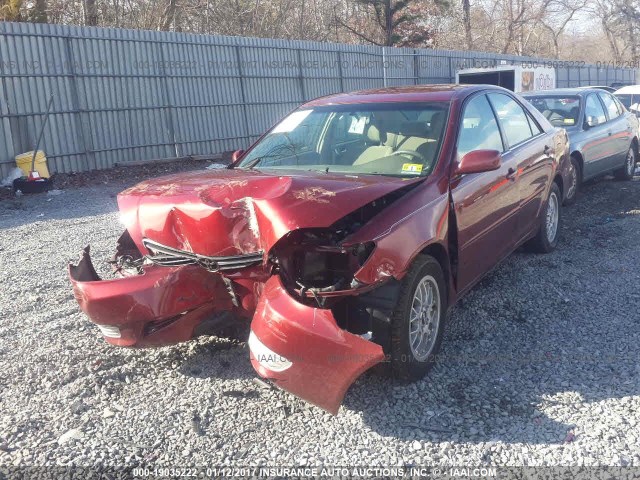 4T1BE32K66U123955 - 2006 TOYOTA CAMRY LE/XLE/SE წითელი ფოტო 2