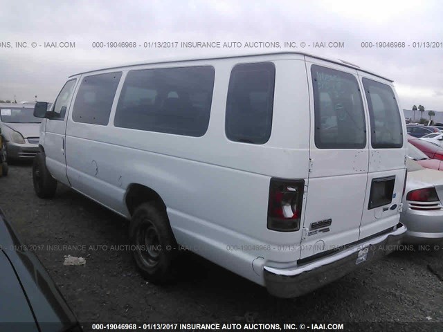 1FBSS3BL9BDA03488 - 2011 FORD ECONOLINE E350 SUPER DUTY WAGON WHITE photo 3