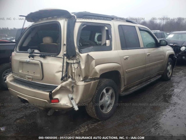 1GNET16S366132758 - 2006 CHEVROLET TRAILBLAZER EXT LS/EXT LT GOLD photo 4