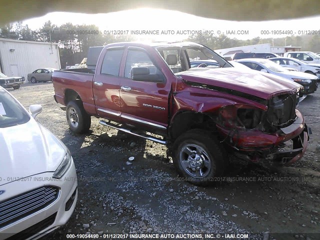 3D7KS28C86G103240 - 2006 DODGE RAM 2500 ST/SLT/LARAMIE წითელი ფოტო 1