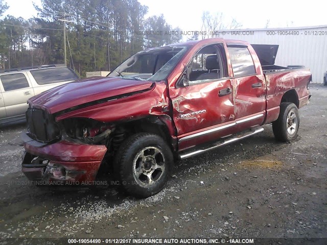 3D7KS28C86G103240 - 2006 DODGE RAM 2500 ST/SLT/LARAMIE RED photo 2