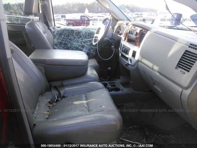 3D7KS28C86G103240 - 2006 DODGE RAM 2500 ST/SLT/LARAMIE წითელი ფოტო 5