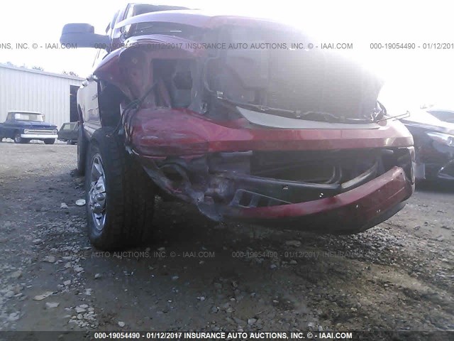 3D7KS28C86G103240 - 2006 DODGE RAM 2500 ST/SLT/LARAMIE წითელი ფოტო 6
