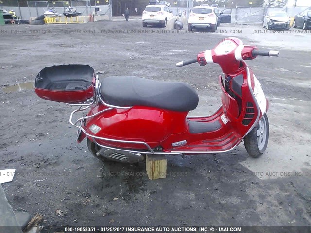 ZAPM459L765002290 - 2006 VESPA GTS 250 RED photo 8