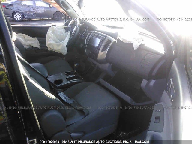 5TFJX4GN3EX029645 - 2014 TOYOTA TACOMA DOUBLE CAB 黑色 照片 5