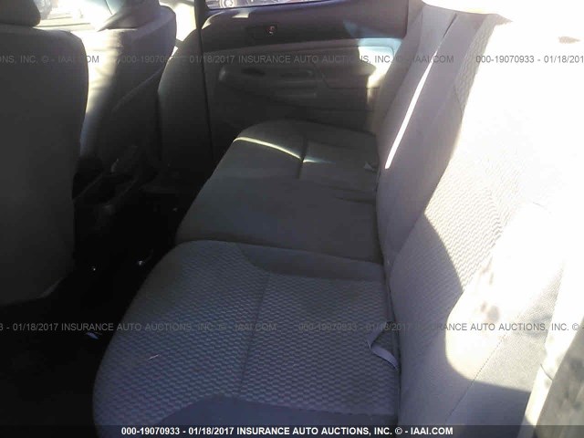 5TFJX4GN3EX029645 - 2014 TOYOTA TACOMA DOUBLE CAB 黑色 照片 8