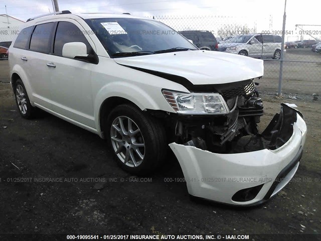 3D4PH3FG4BT534933 - 2011 DODGE JOURNEY CREW WHITE photo 1