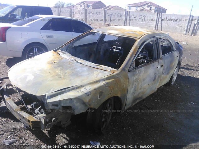 1G1ZB5E08CF113096 - 2012 CHEVROLET MALIBU LS BLACK photo 2