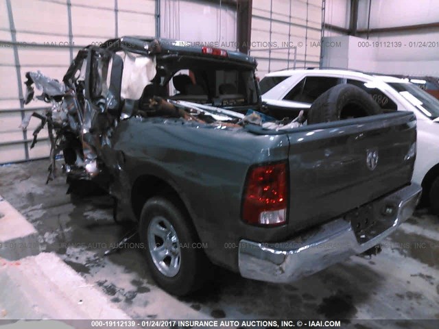 1D7RV1CT1AS118719 - 2010 DODGE RAM 1500 GRAY photo 3