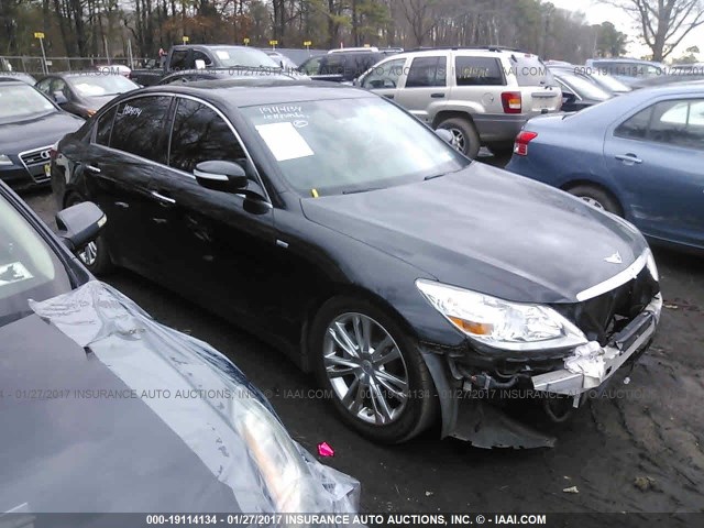 KMHGC4DE5AU079531 - 2010 HYUNDAI GENESIS 3.8L BLACK photo 1