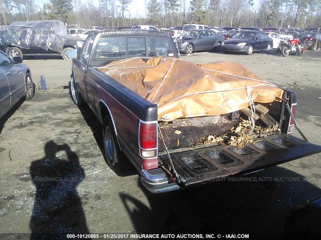 1GCCS14B0F2252448 - 1985 CHEVROLET S TRUCK S10 BURGUNDY photo 8